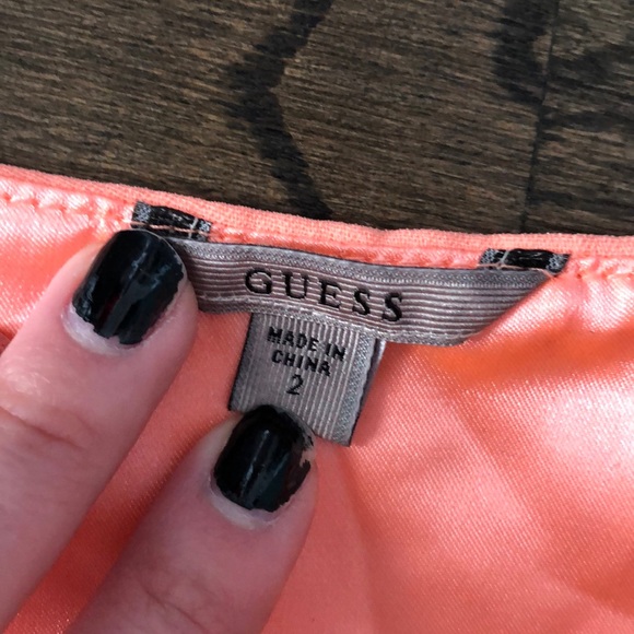 Coral Guess Dress - Picture 2 of 4